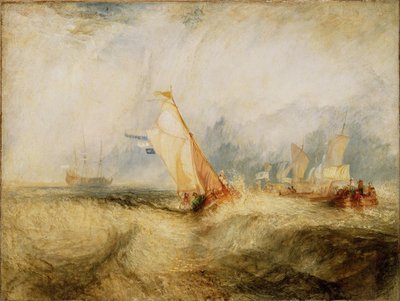 Van Tromp, Going About to Please His Masters by Joseph Mallord William Turner